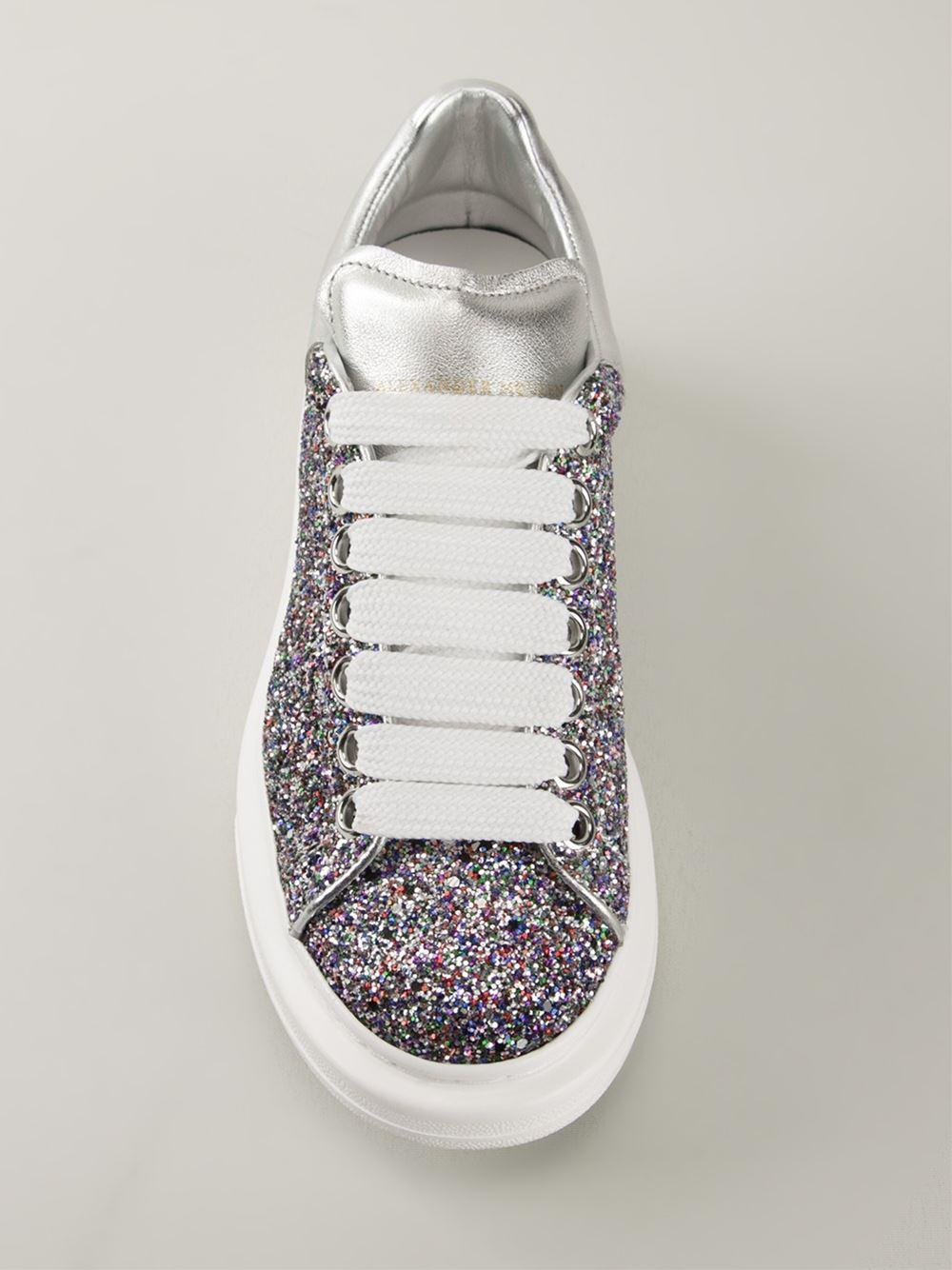 Alexander McQueen Sparkle Sneakers | Lyst