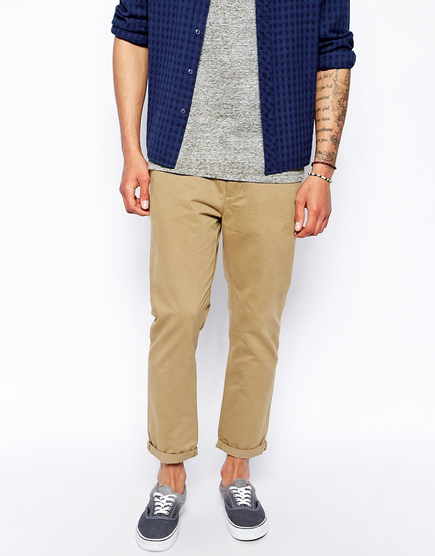 cropped khakis