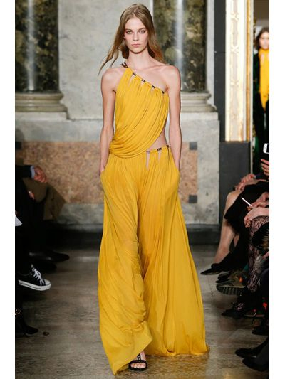 emilio pucci yellow dress