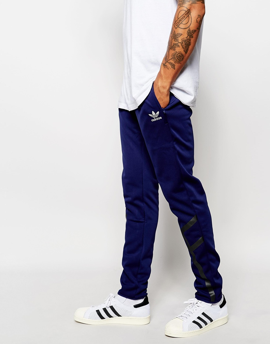 adidas originals tracksuit blue