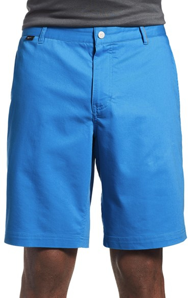 nike golf shorts blue