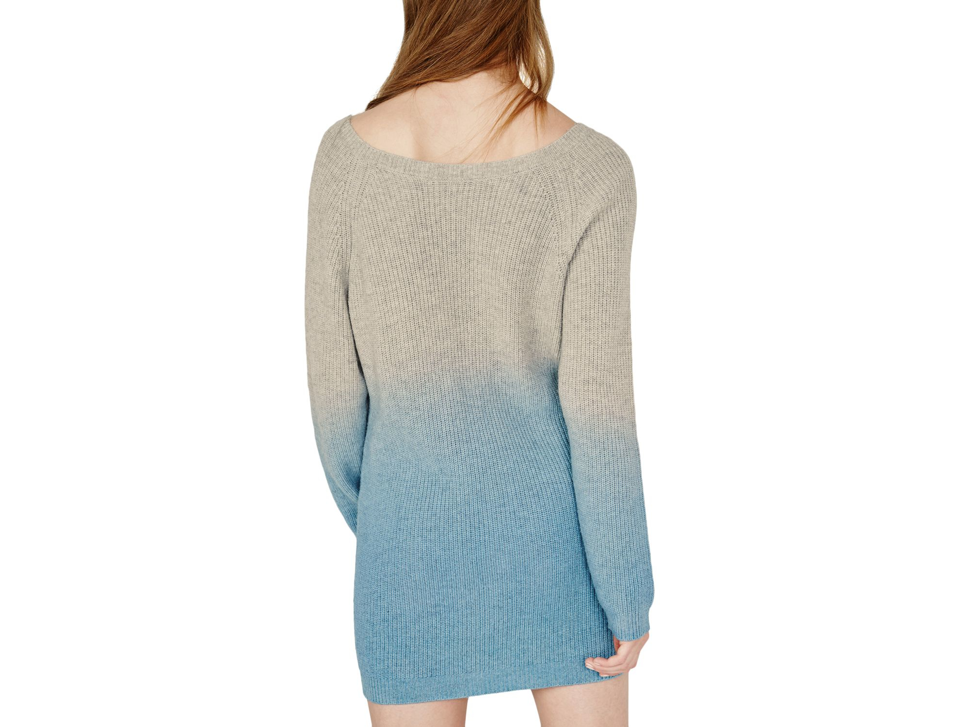 ombre sweater dress