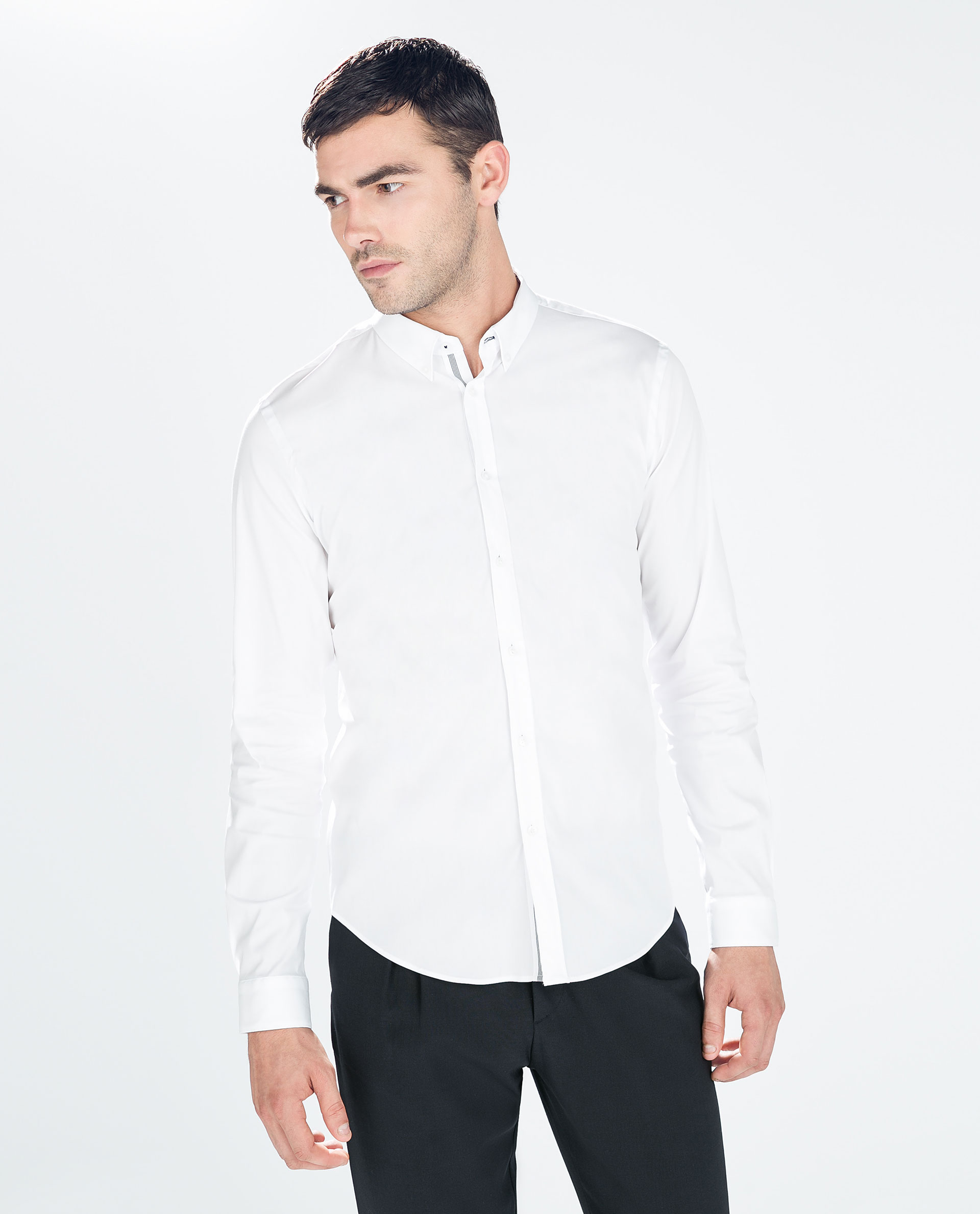 zara knit shirt men