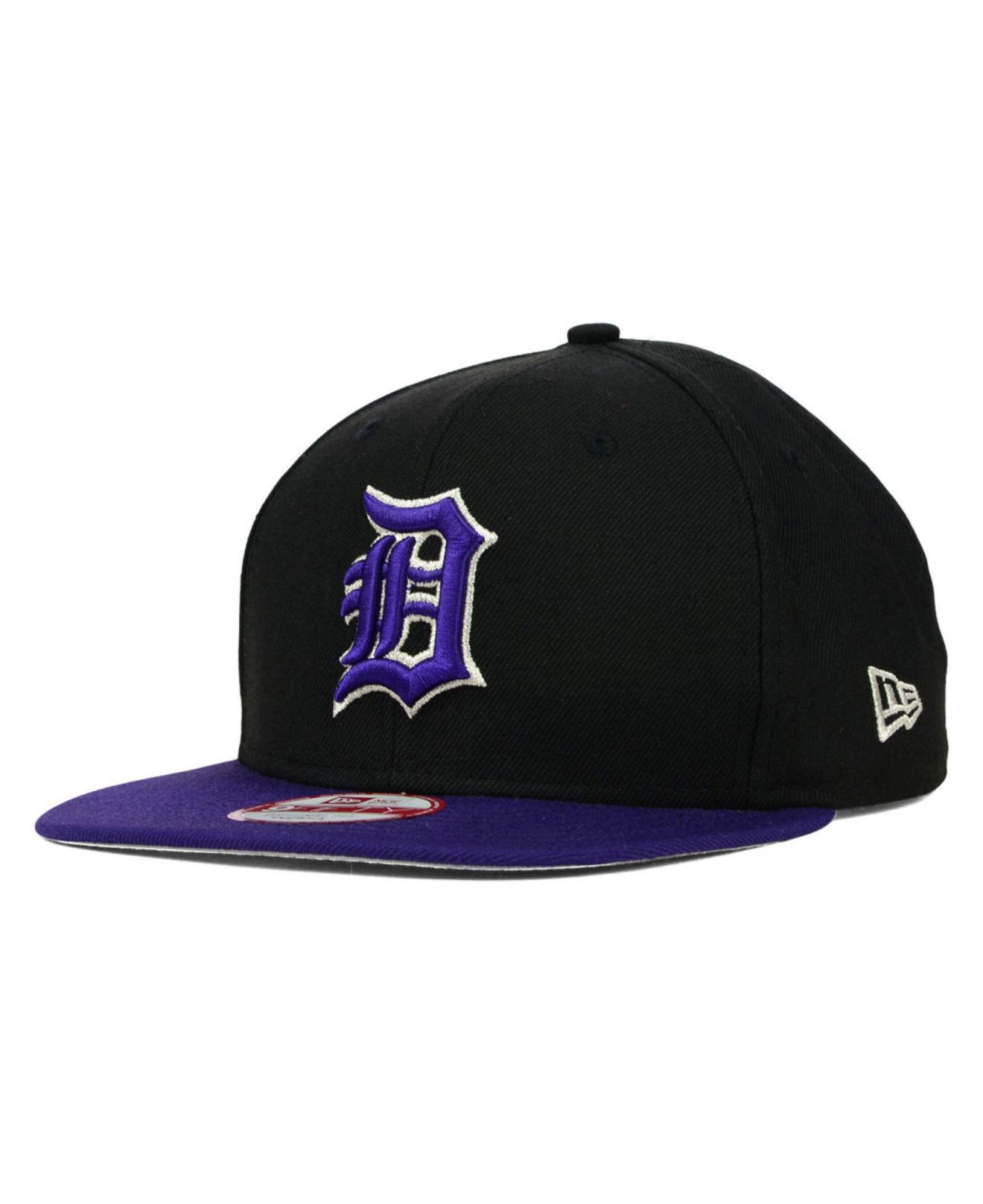 Purple detroit hat Clearance