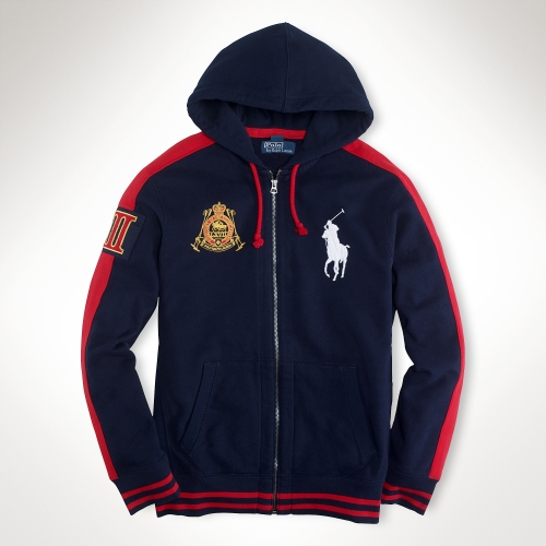 Ralph lauren big pony fleece hoodie hotsell