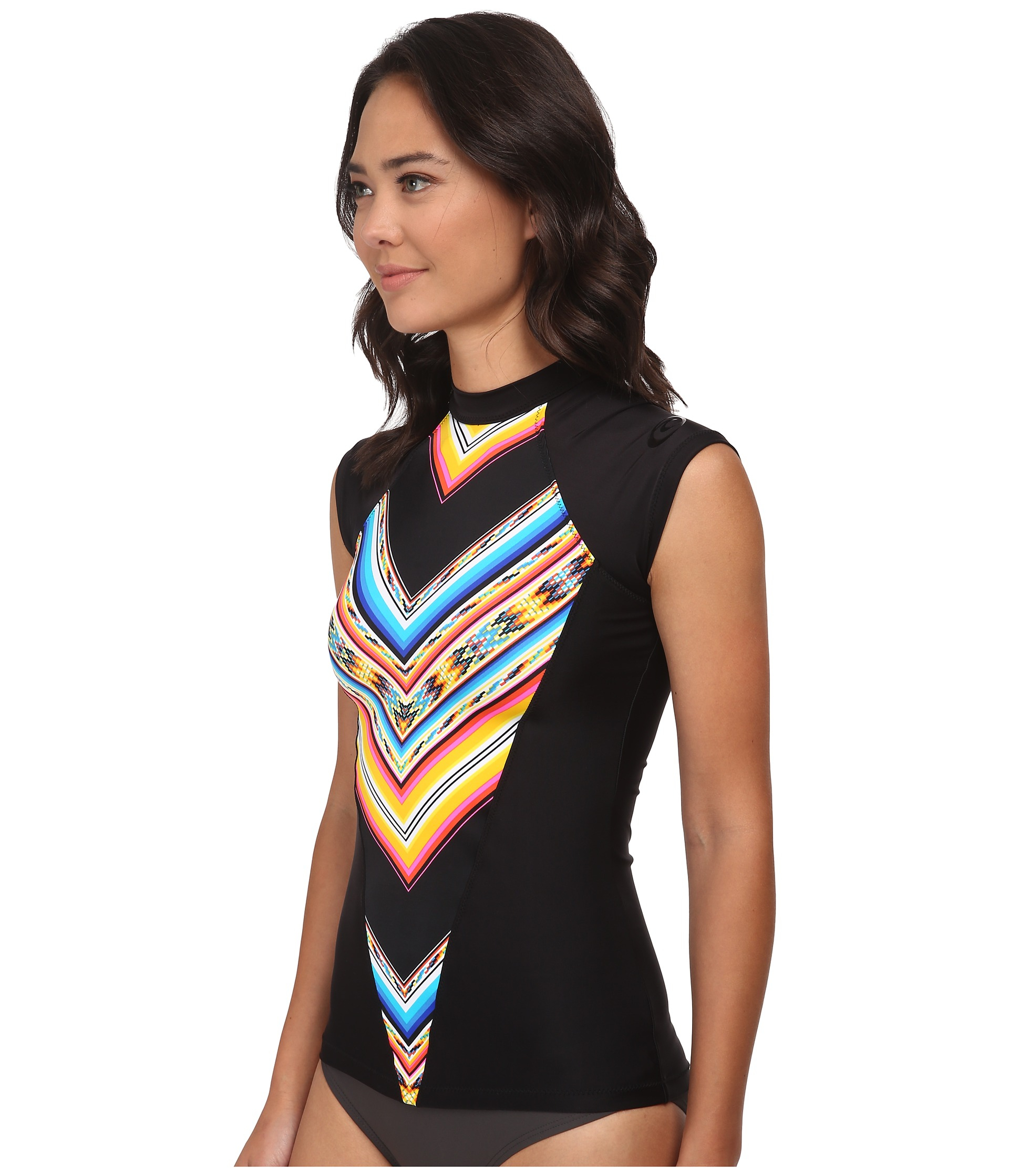  Rip  Curl  Sunset Surf Rashguard in Black Lyst