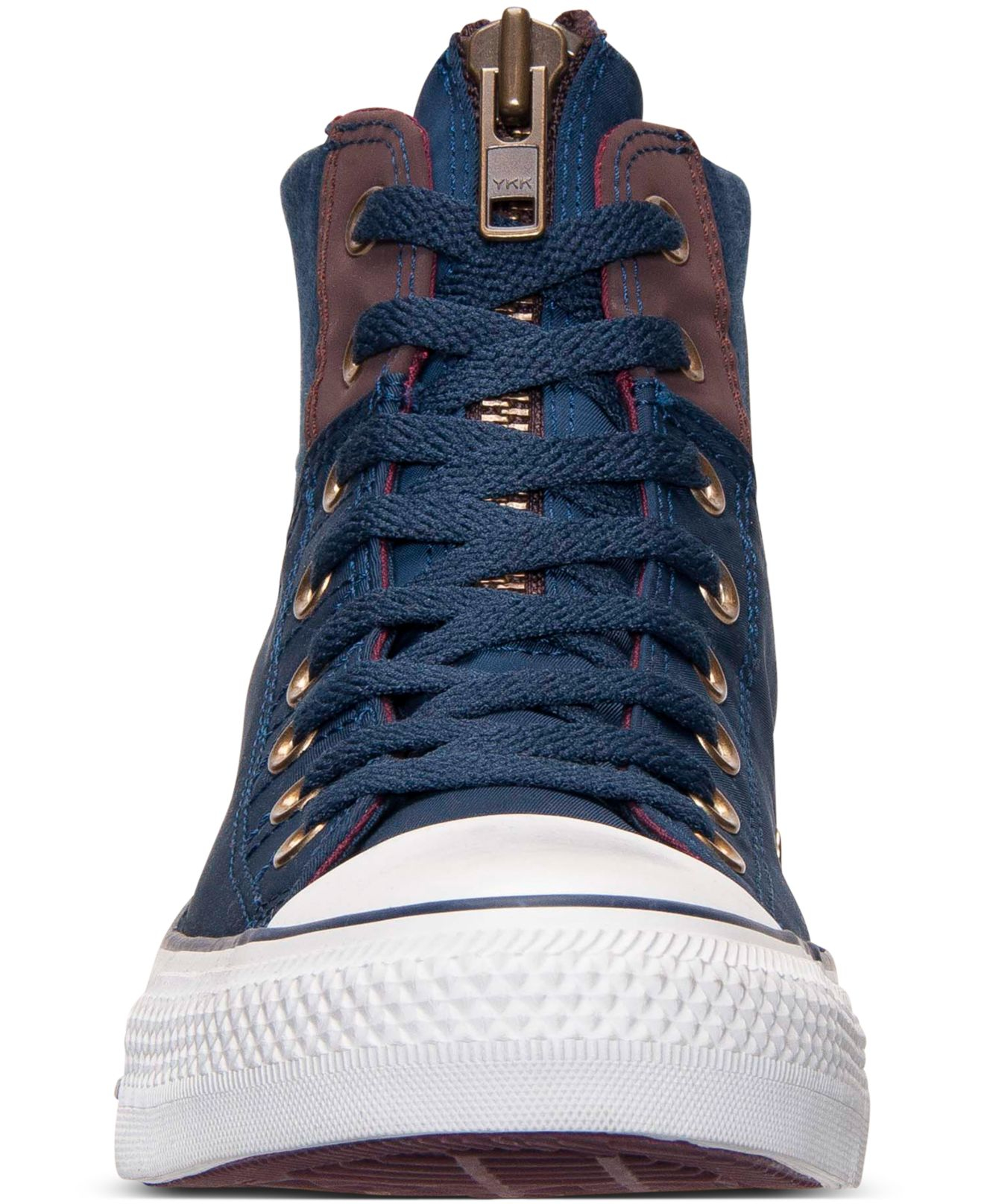 Converse Men's Chuck Taylor All Star Hi Ma-1 Zip Casual Sneakers From  Finish Line in Blue for Men - Lyst