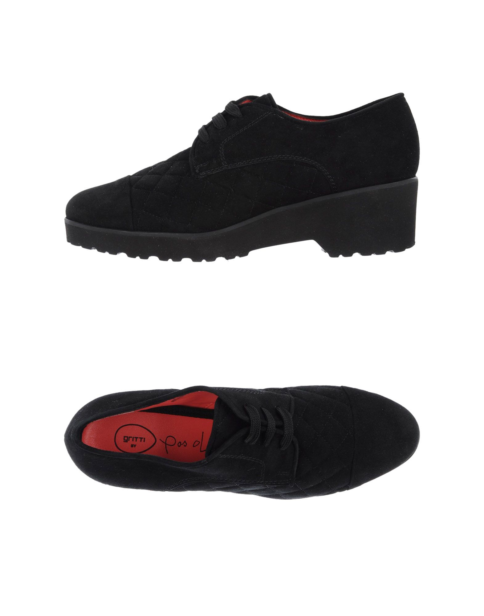 Lyst - Pas De Rouge Lace-up Shoes in Black