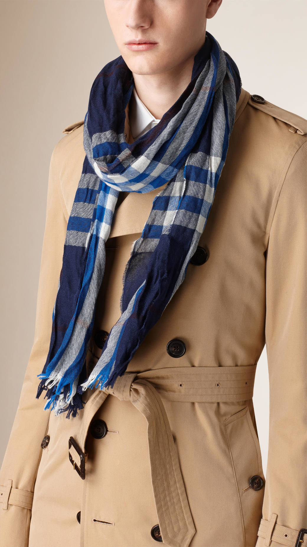 burberry crinkle scarf