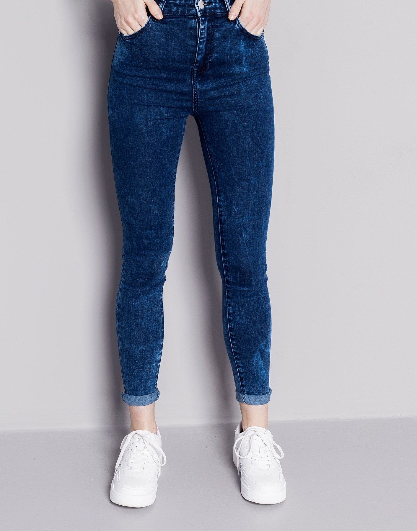 pull and bear high waisted jeans
