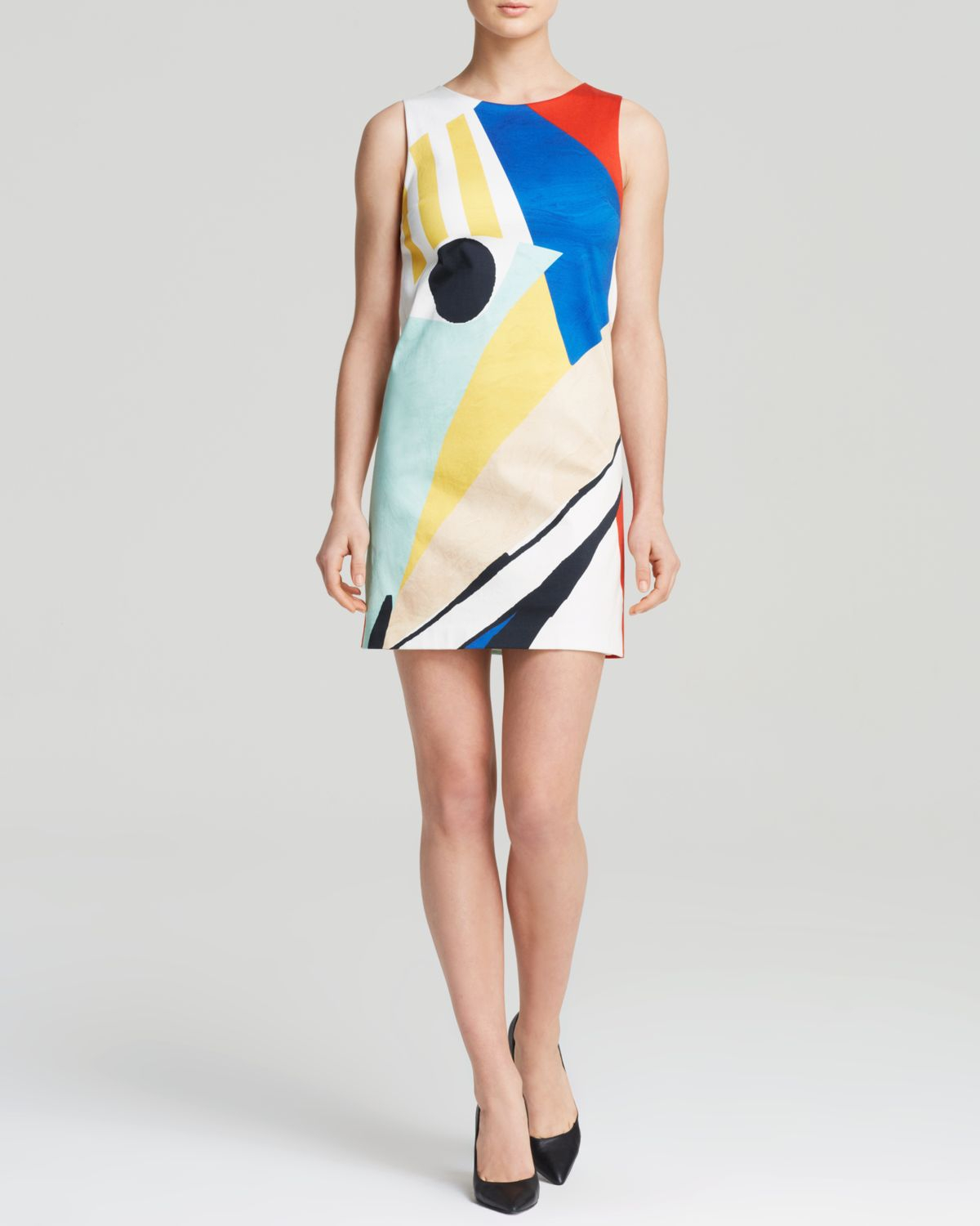 ALICE+OLIVIA☆Clyde キャップスリーブ シフトドレス♪送料込 Alice + Olivia CLYDE EMBELLISHED CAP SLEEVE SHIFT DRESS