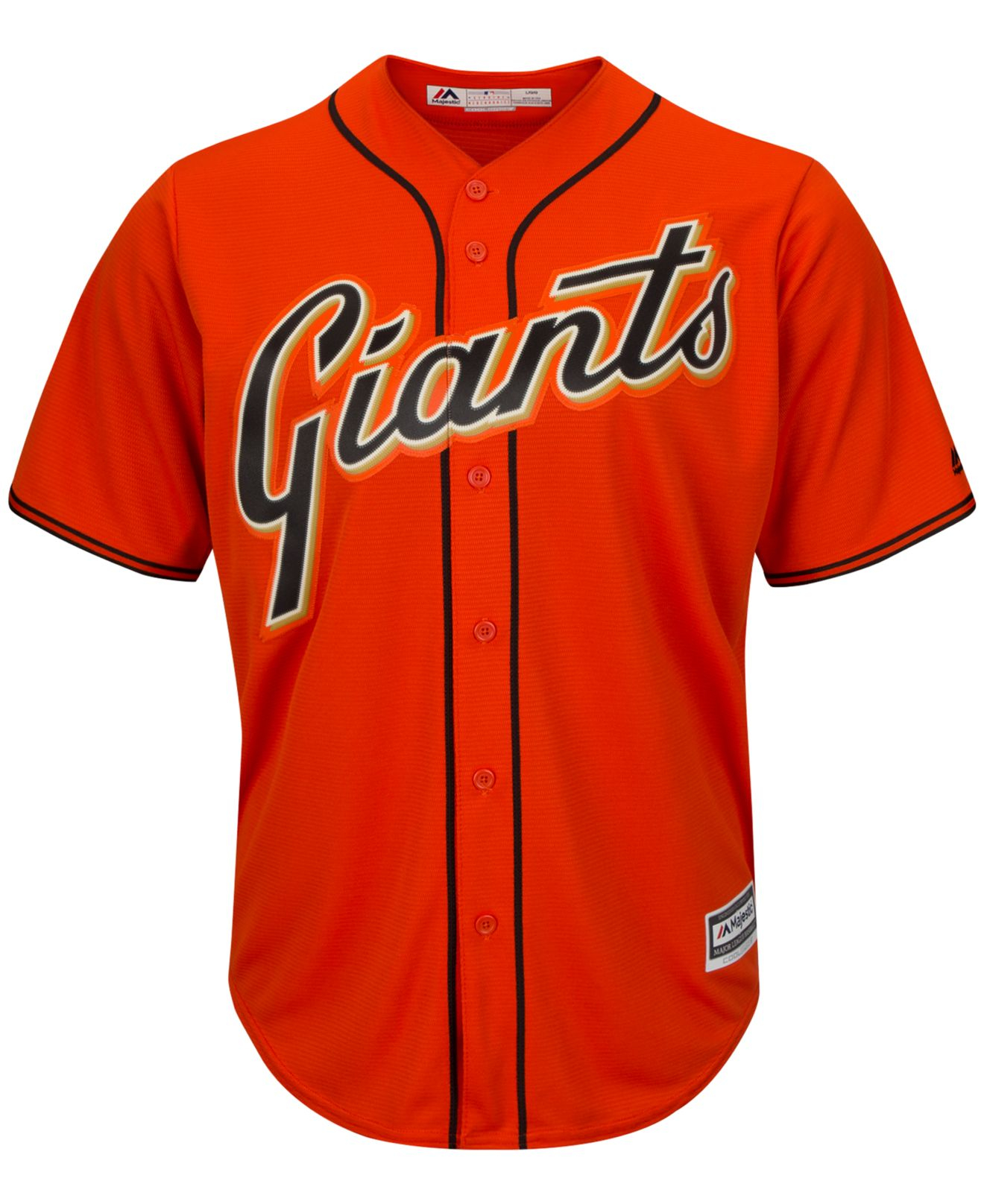 Majestic Men's San Francisco Giants Replica Jersey in Orange for Men - Lyst