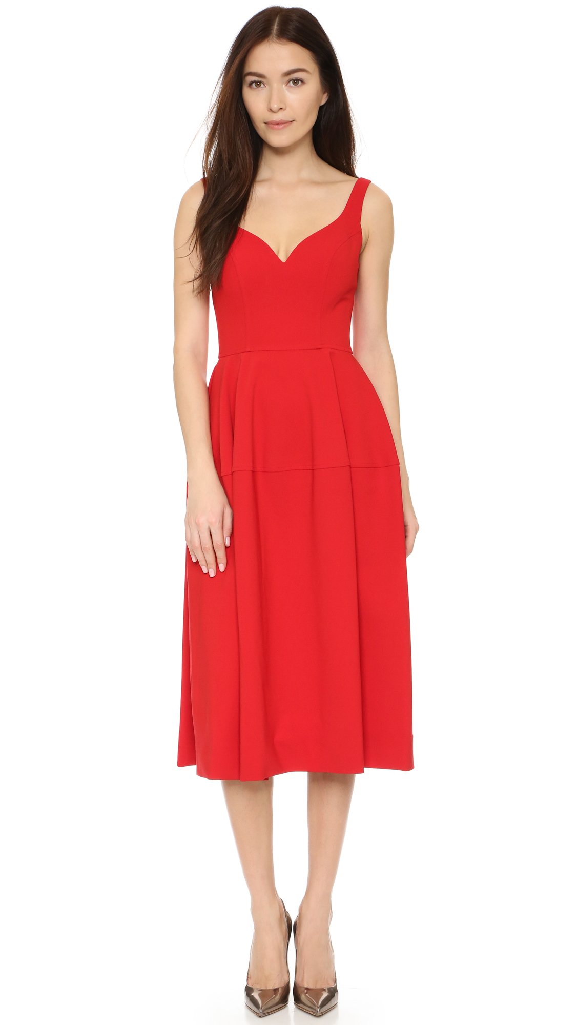 Jill stuart red dress online