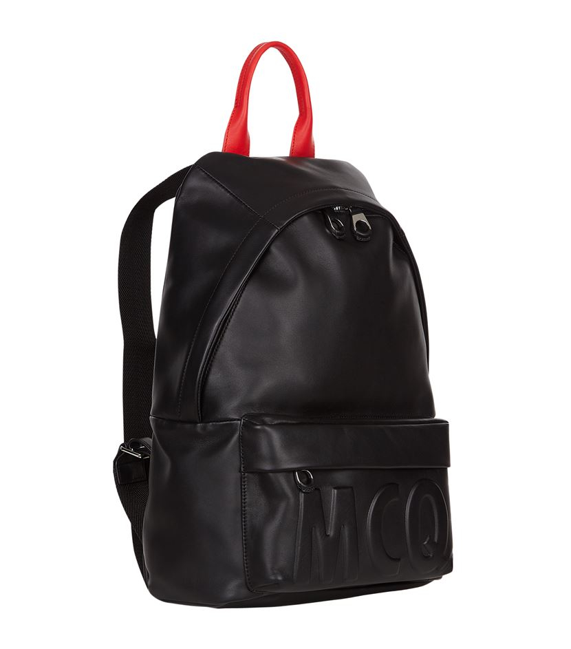 mcq leather backpack
