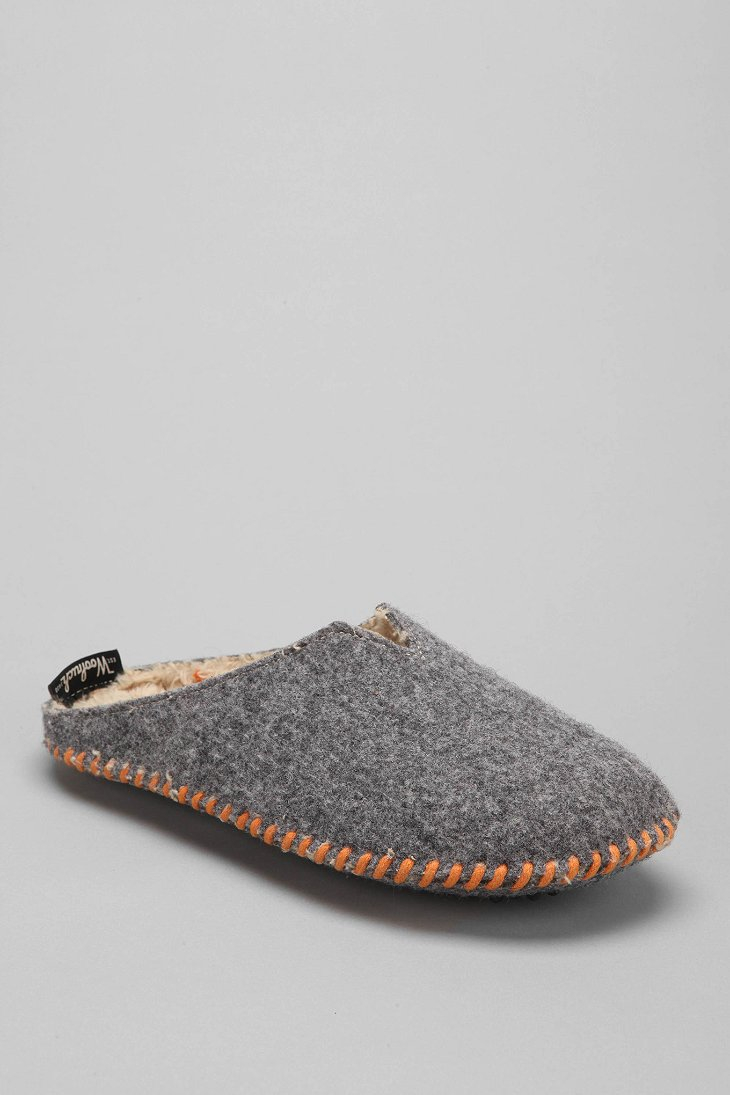 woolrich felt mill scuff slipper