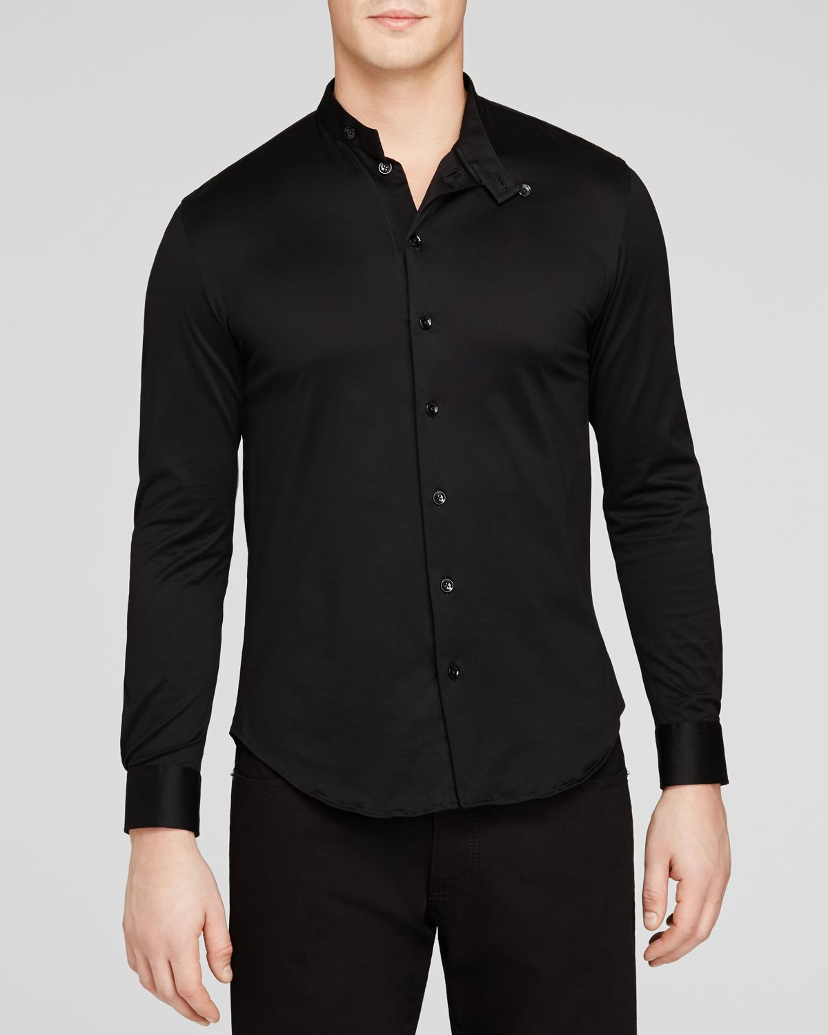 armani button down