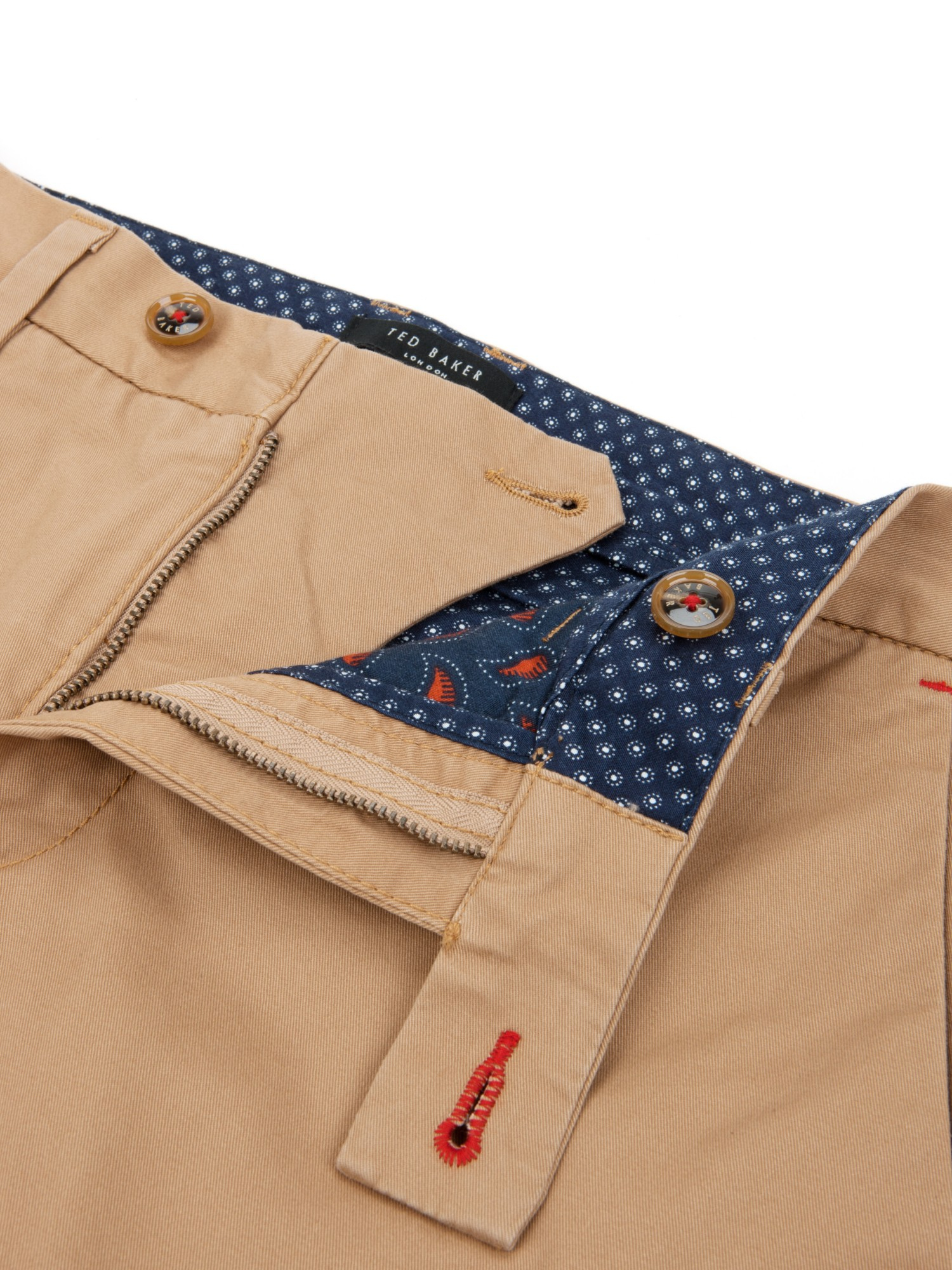 ted baker classic fit chinos