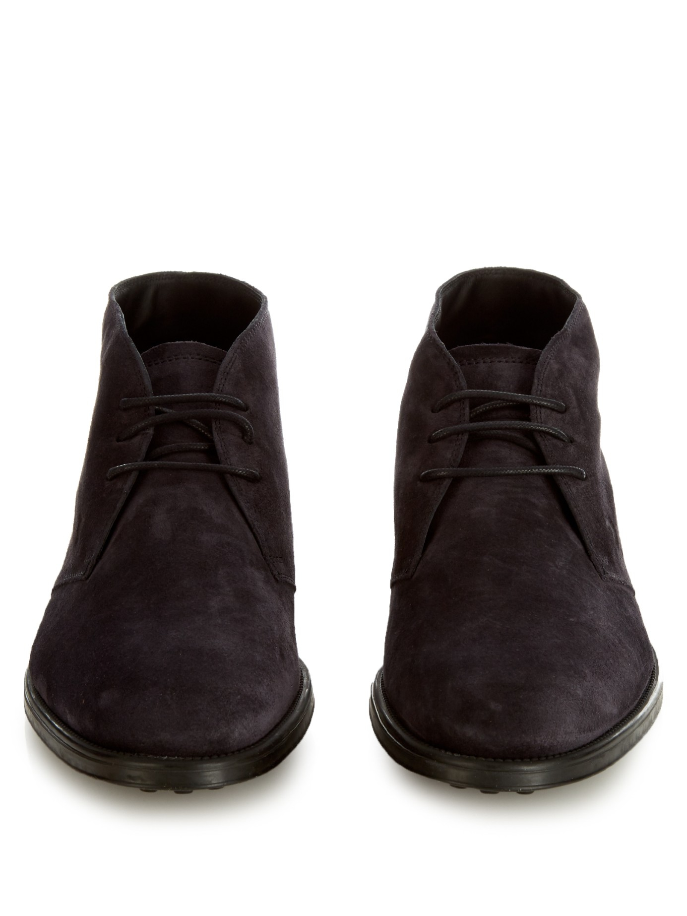 tod's suede desert boots