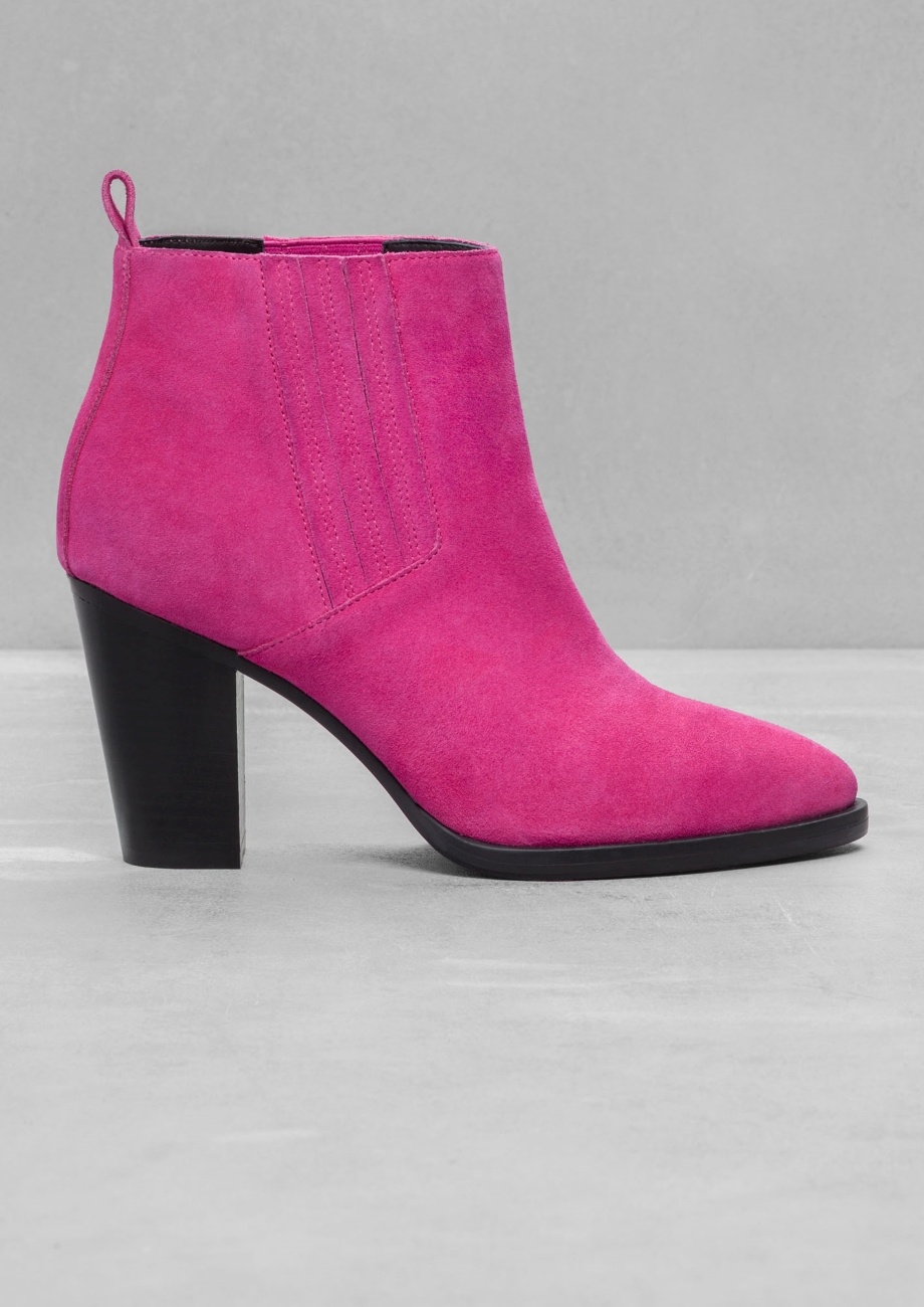 other stories suede boots