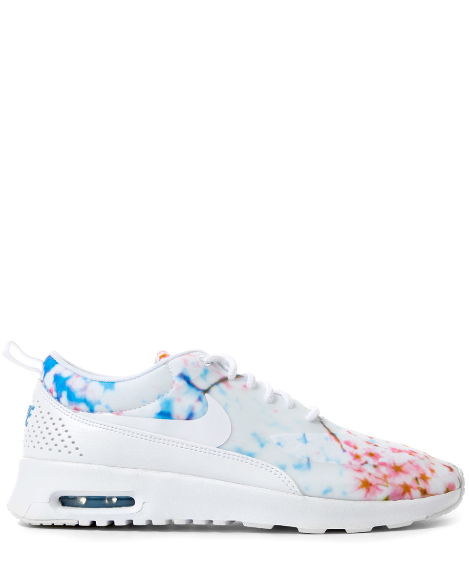 Nike Rubber Cherry Blossom Printed Air Max Thea Trainers - Lyst