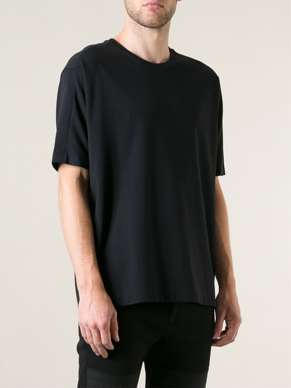 3.1 phillip lim Dolman Sleeve T-shirt in Black for Men | Lyst