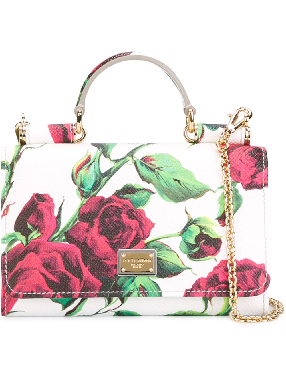 Lyst - Dolce & Gabbana Small 'Miss Sicily' Shoulder Bag in White