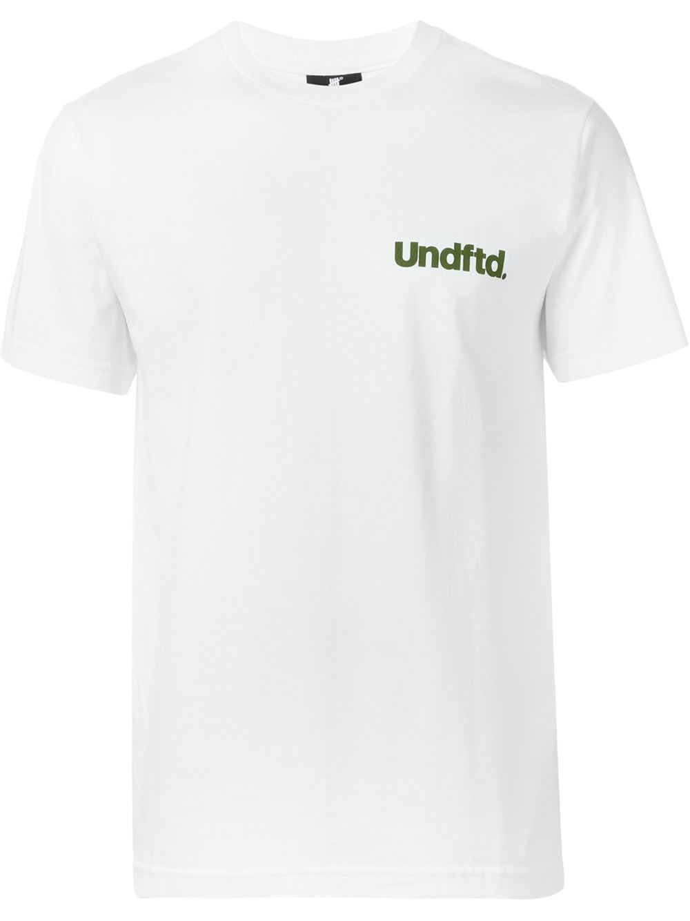 Lyst - Undefeated Logo Print T-shirt in White for Men