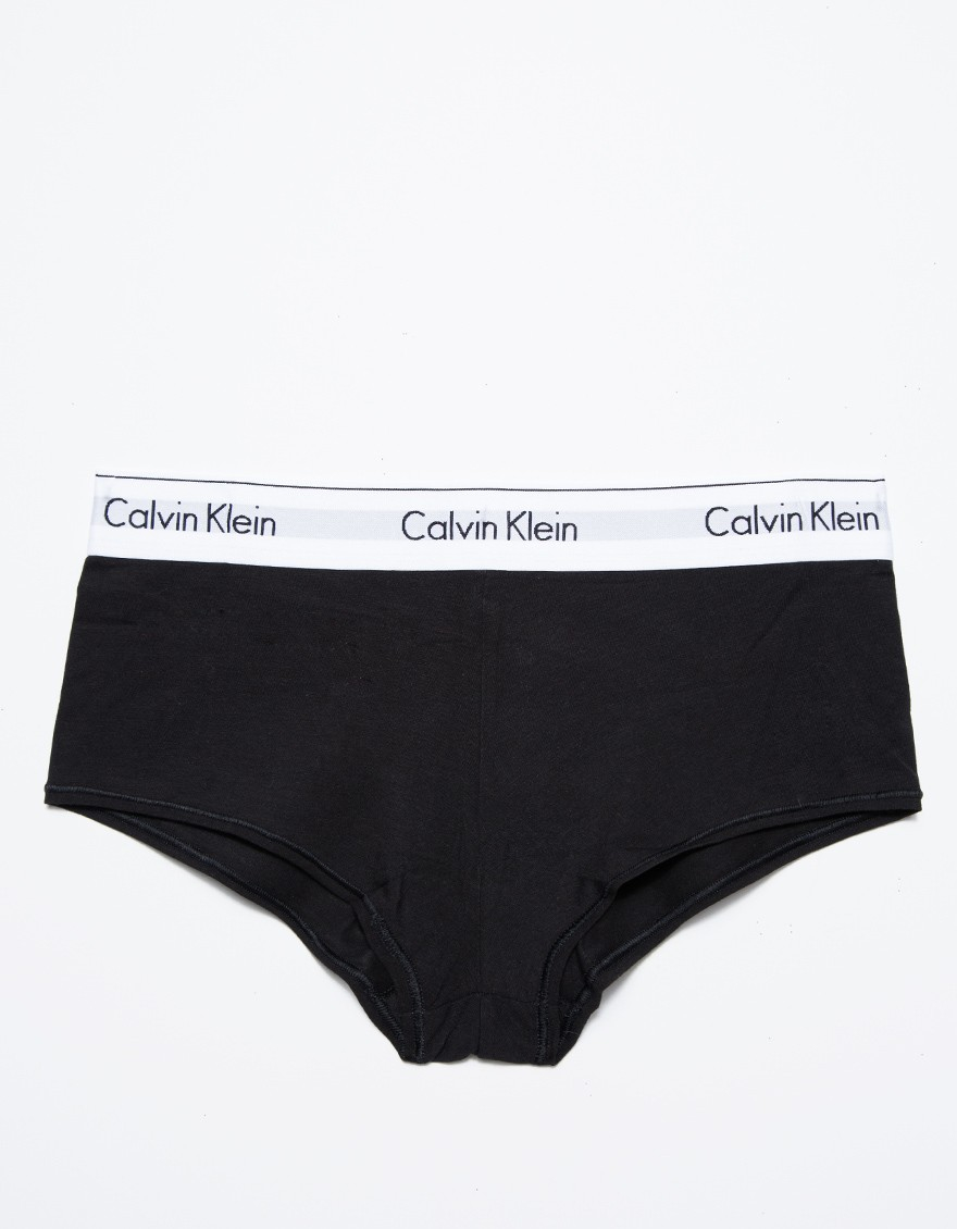 Calvin Klein Modern Cotton Boy Short in Black - Lyst