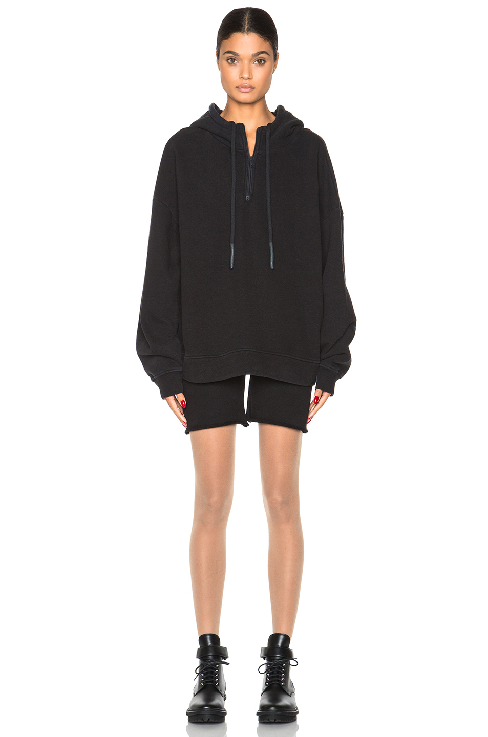 yeezy black hoodie