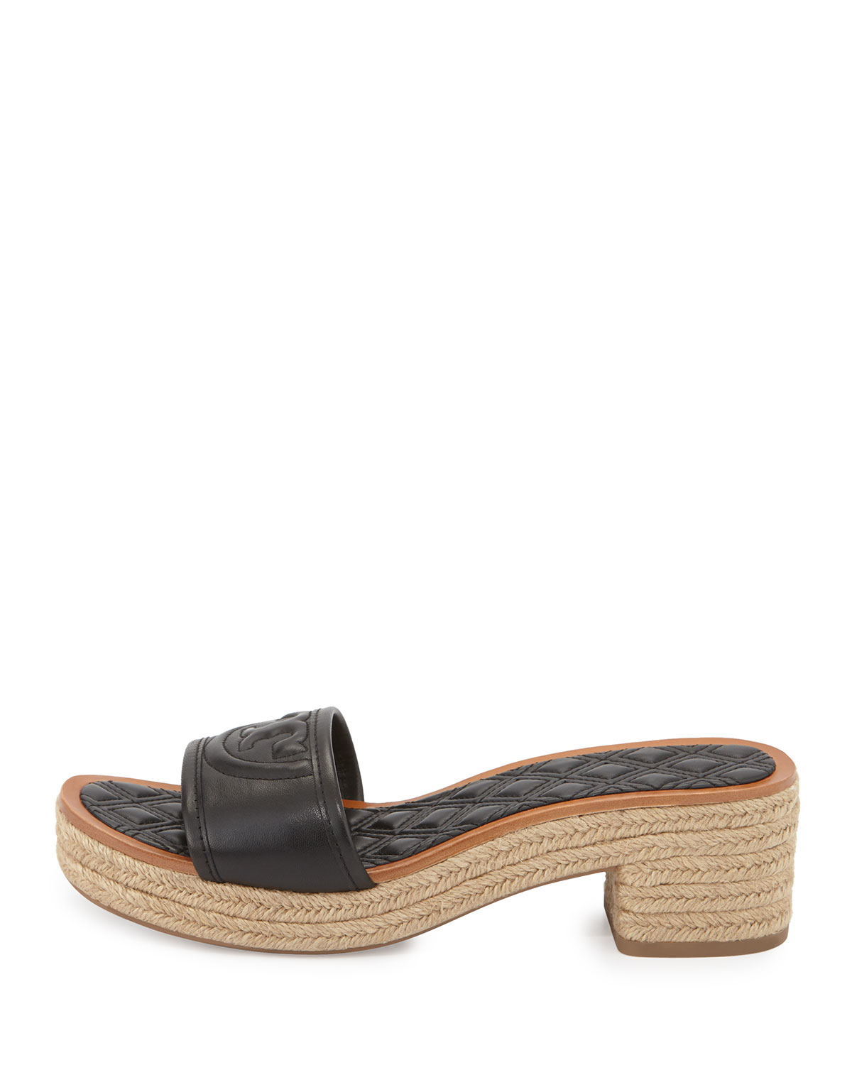 tory burch black mules