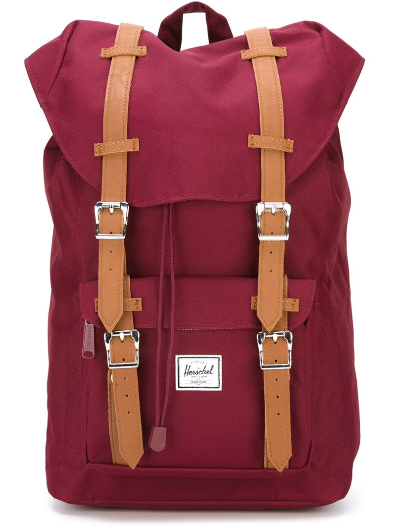 Herschel Supply Co. 'little America' Backpack in Red for Men - Lyst