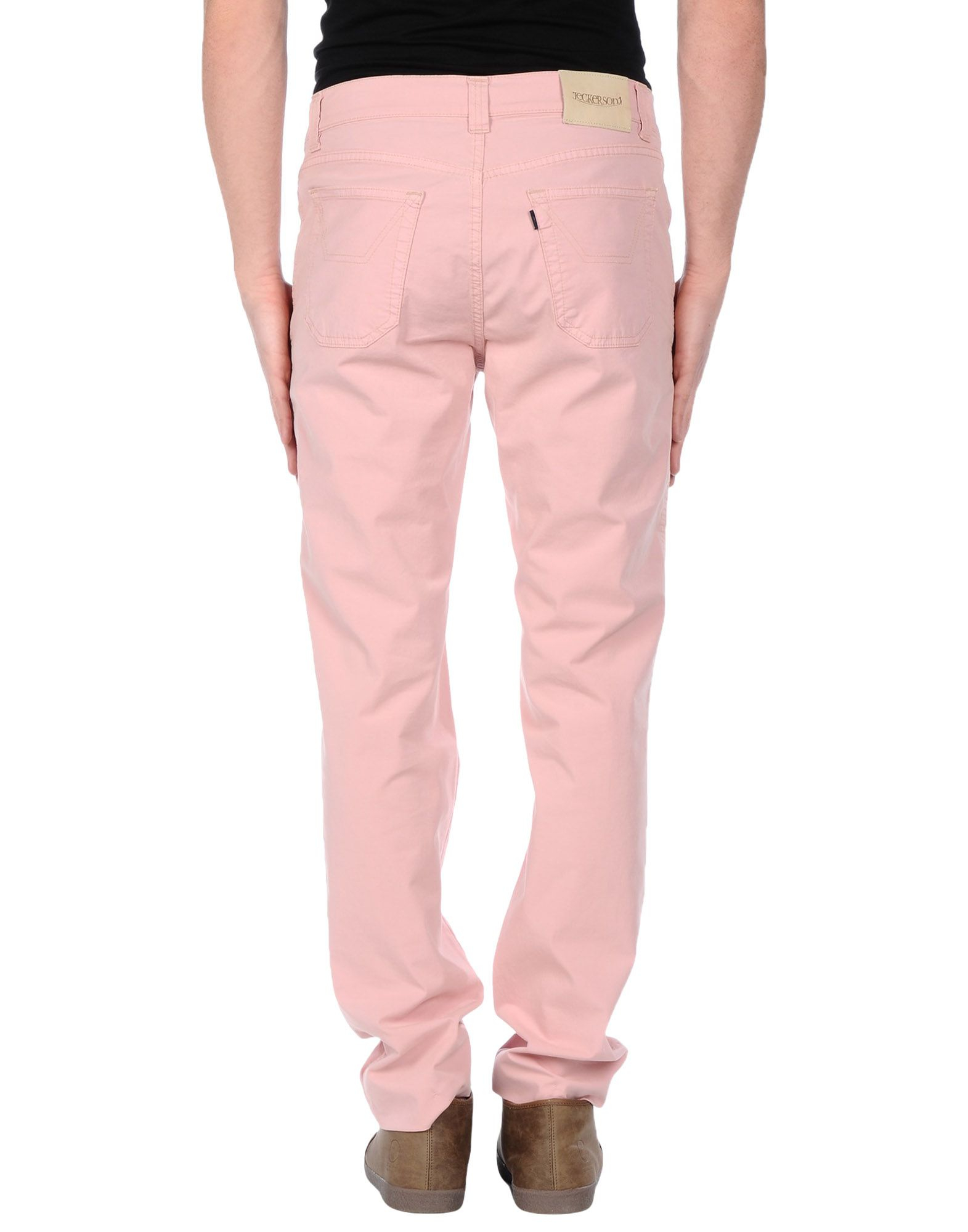 jeckerson casual trouser in pink for lyst jeckerson casual trouser in pink for lyst