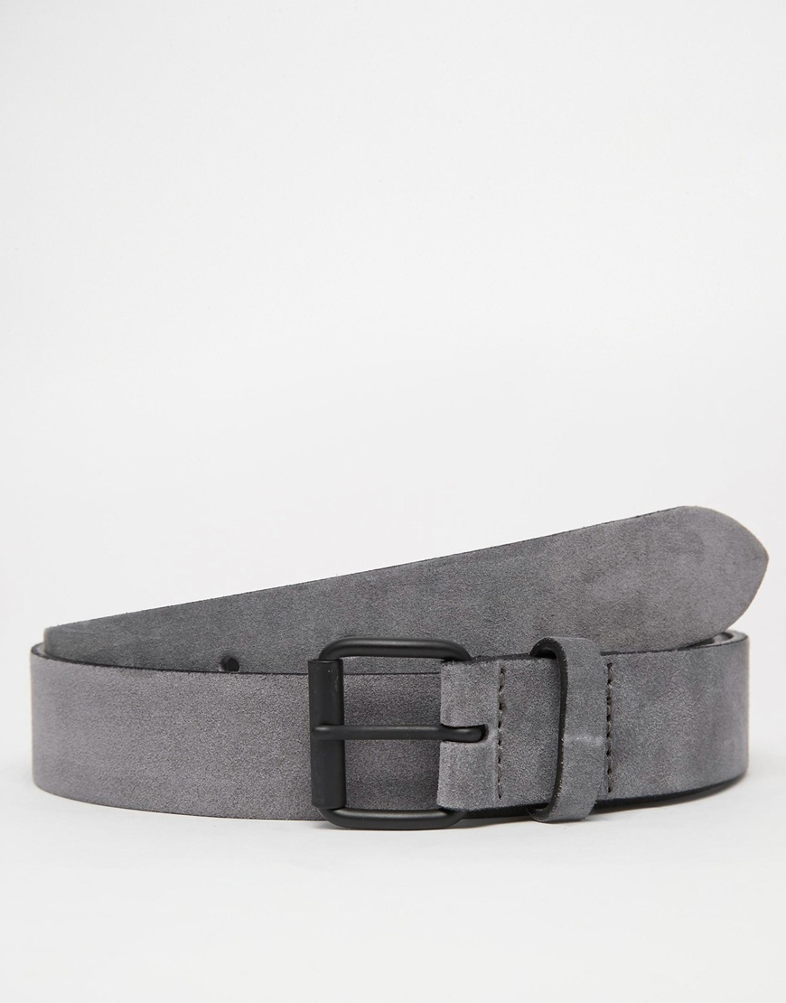mens gray belt