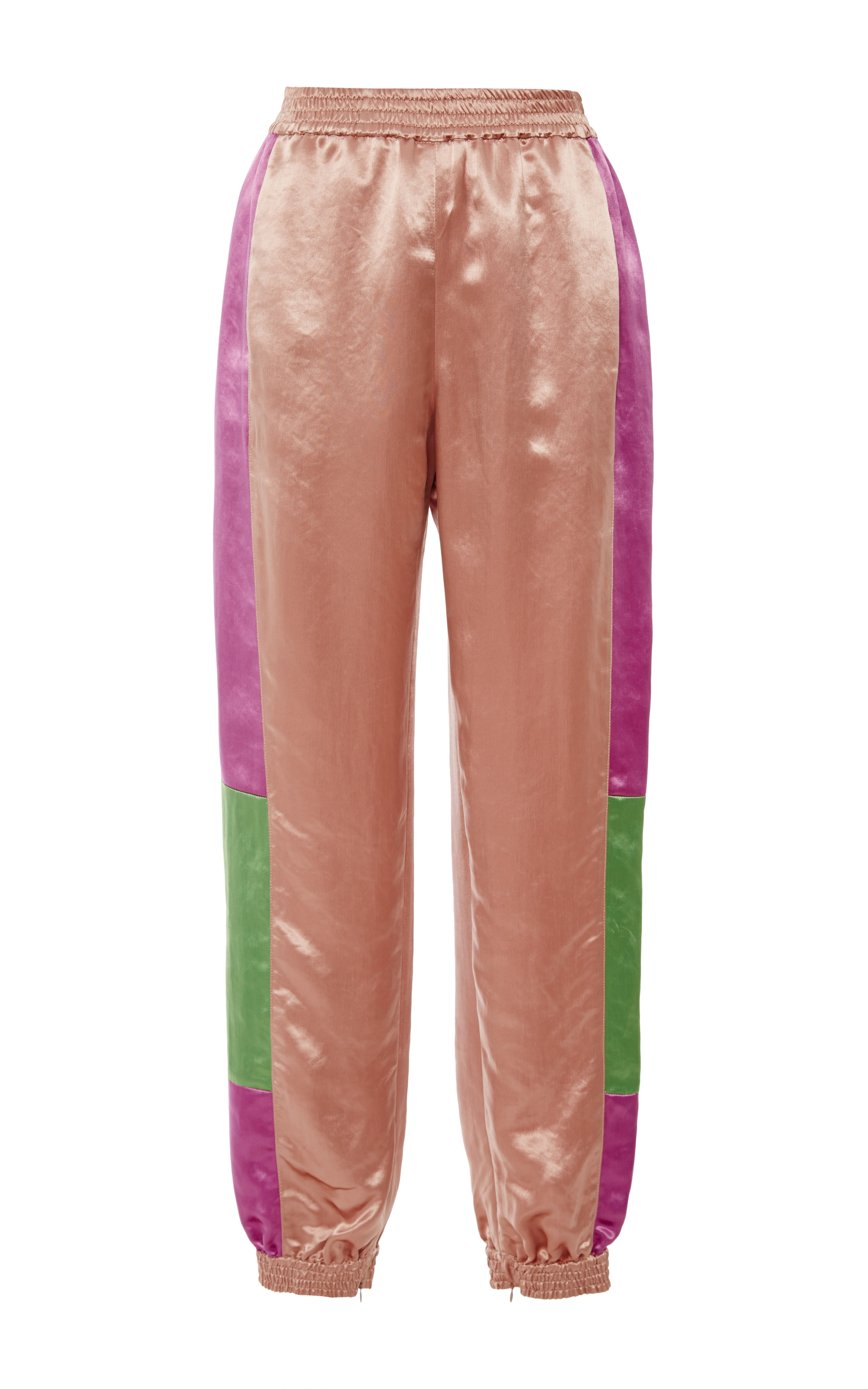satin jogging suit