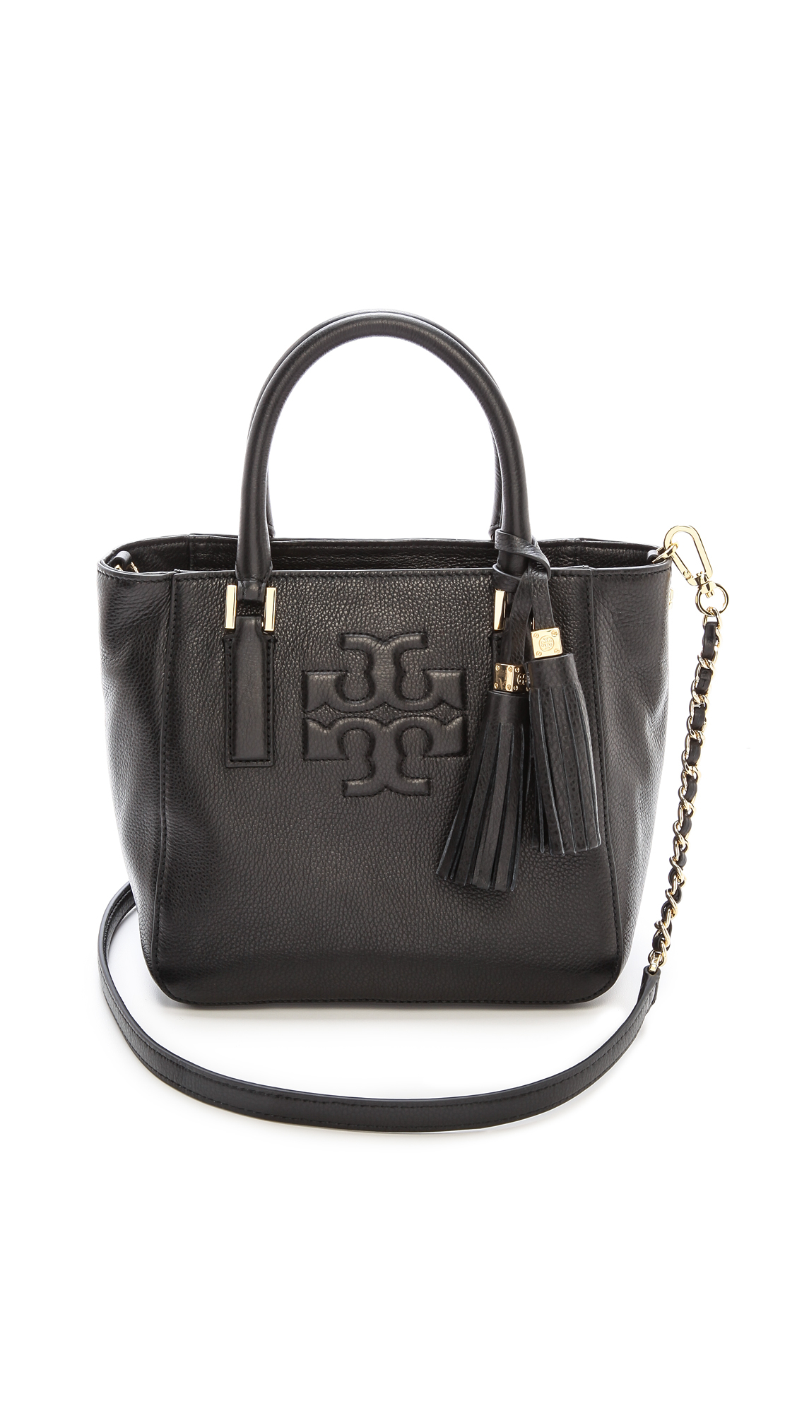 Tory Burch Thea Mini Bucket Bag Black Lyst