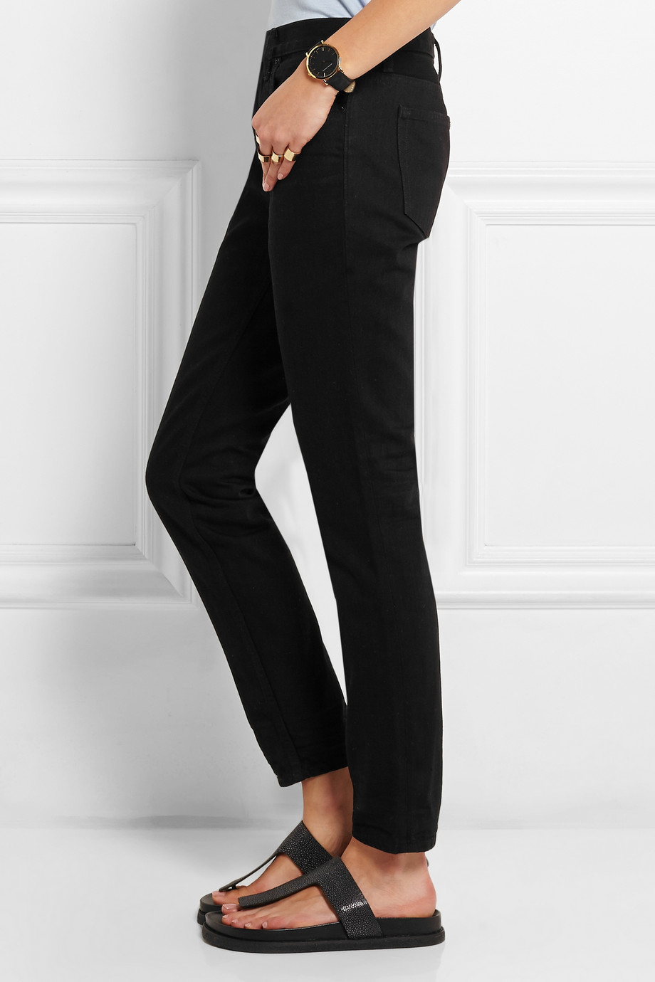 alexander wang black jeans
