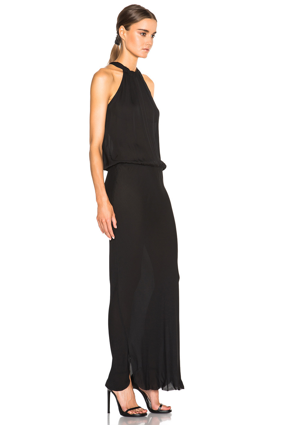 nili lotan silk skirt