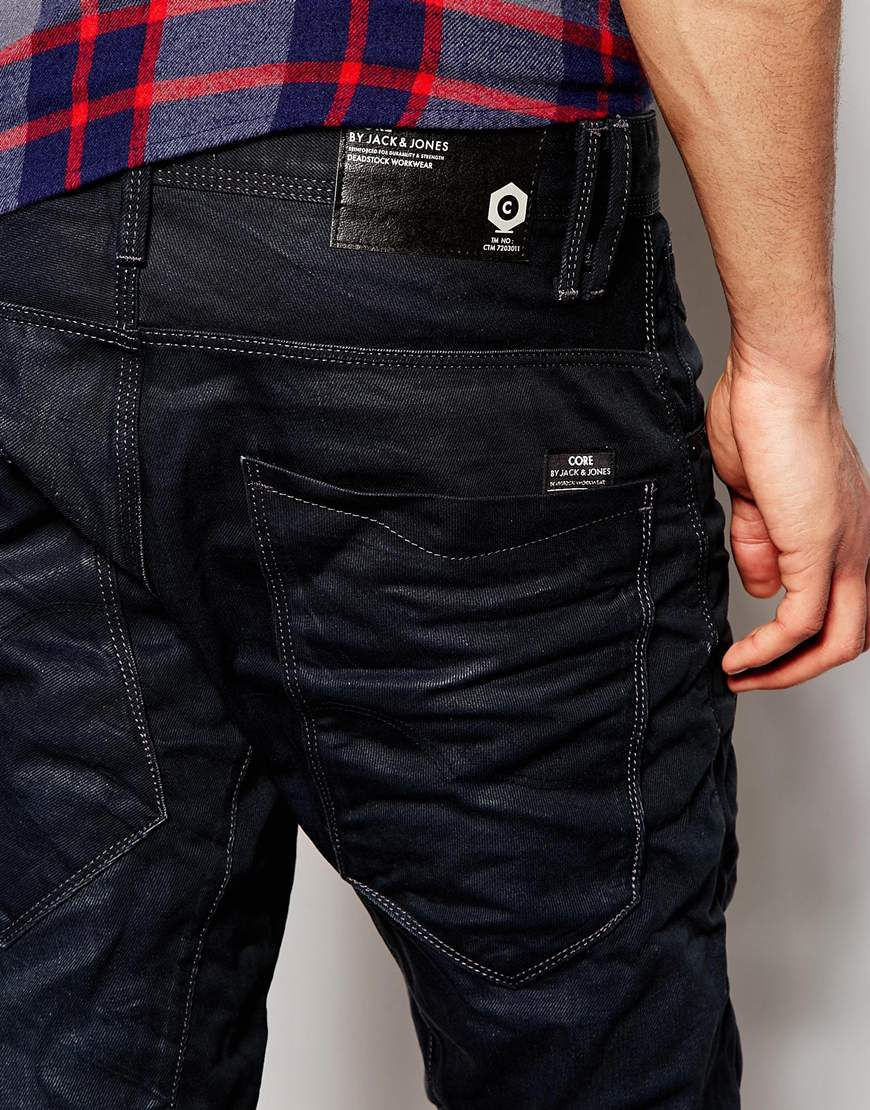 Jack & Jones Denim Anti Fit Jeans With Zip Front Pocket in Blue for Men -  Lyst
