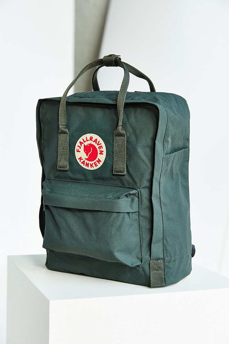 Fjallraven Kanken Backpack in Green Lyst