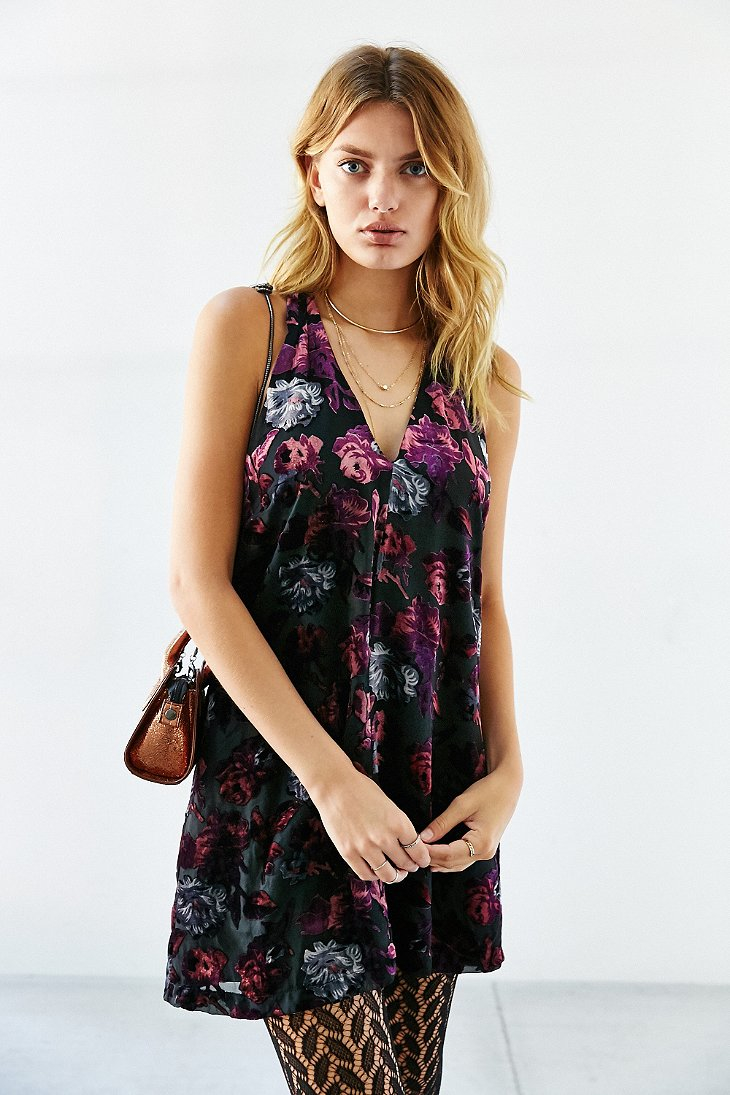 bb dakota velvet dress