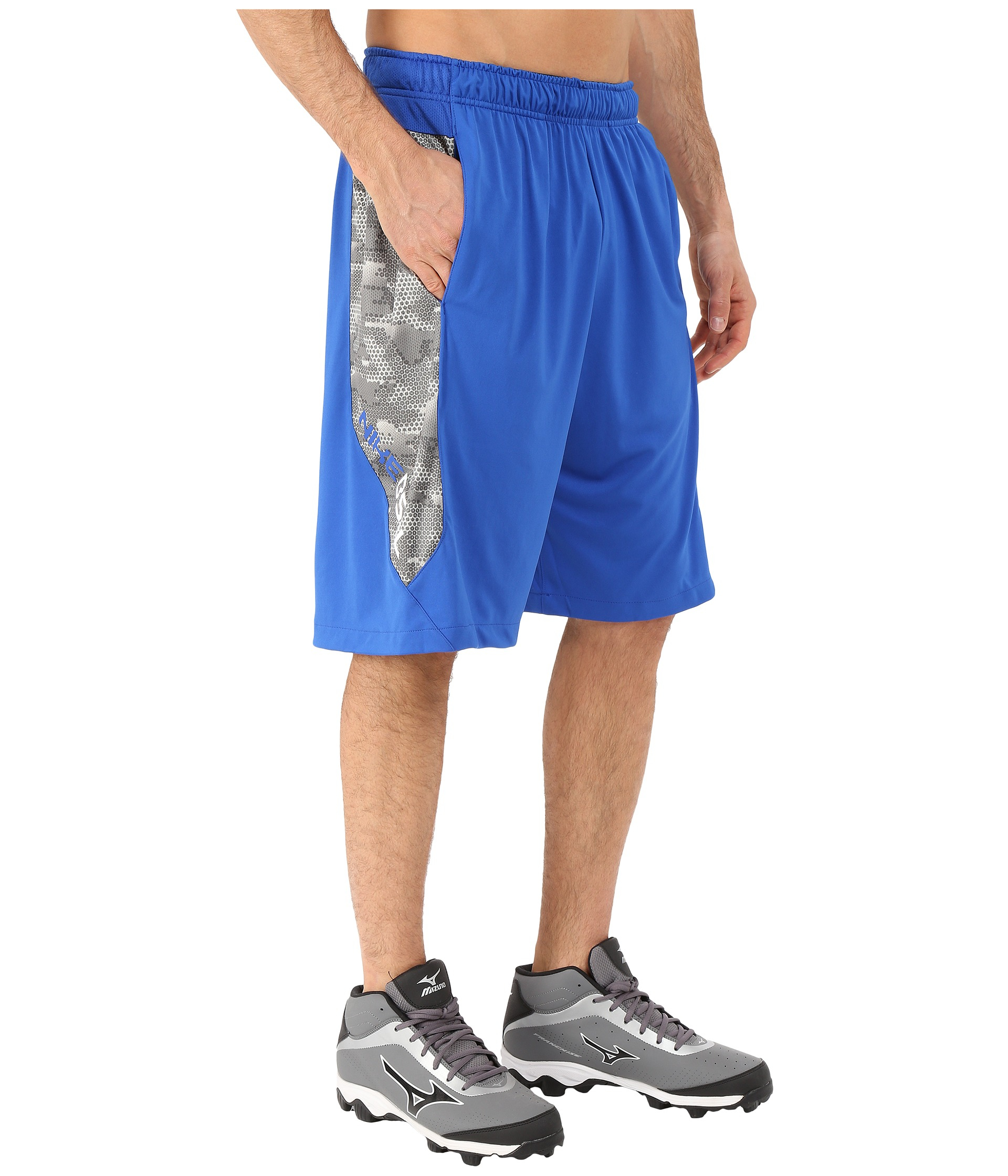Nike Baseball Hyperspeed Knit Shorts in Blue for Men Lyst