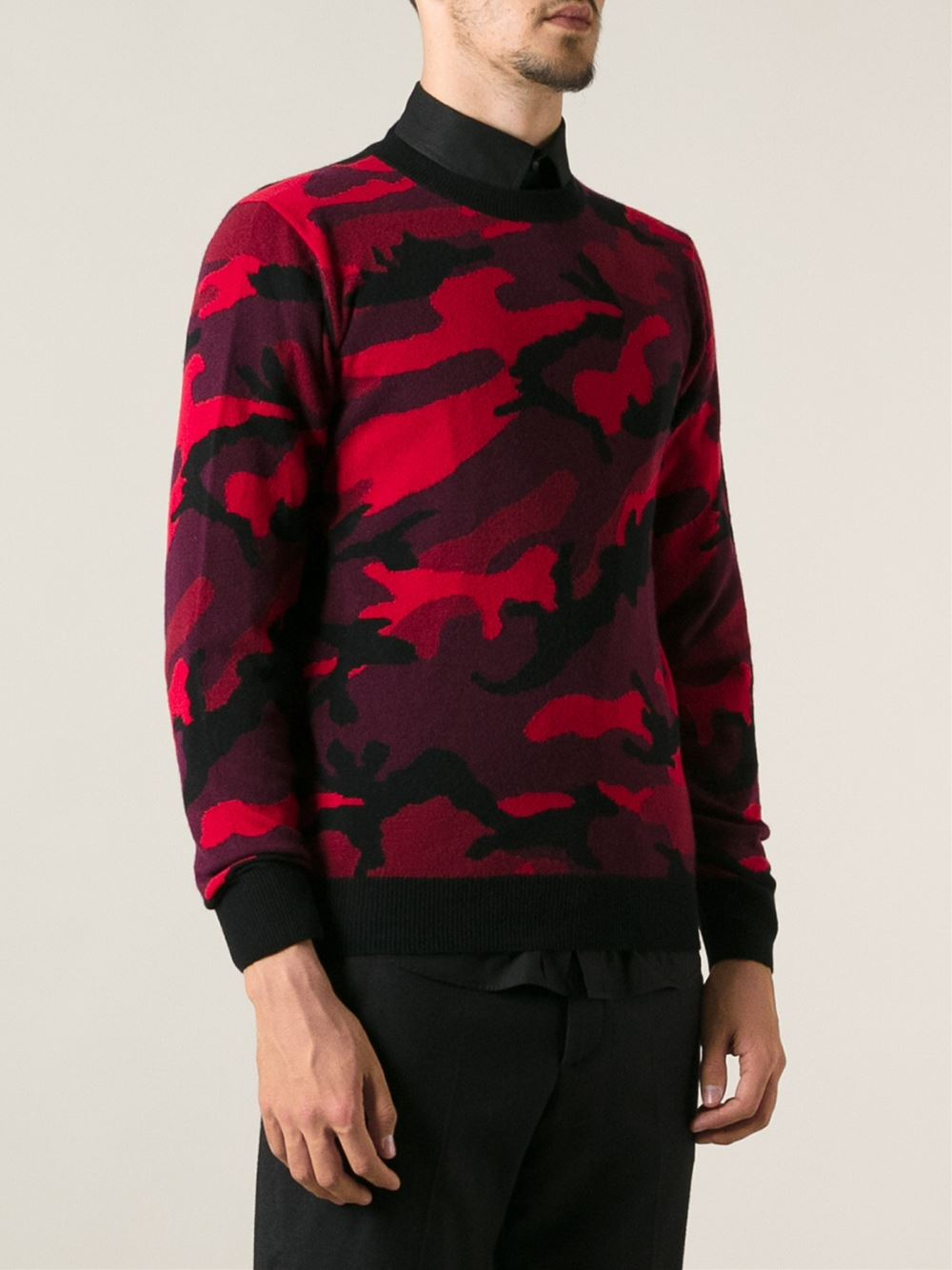 Valentino Camouflage in Red | Lyst UK