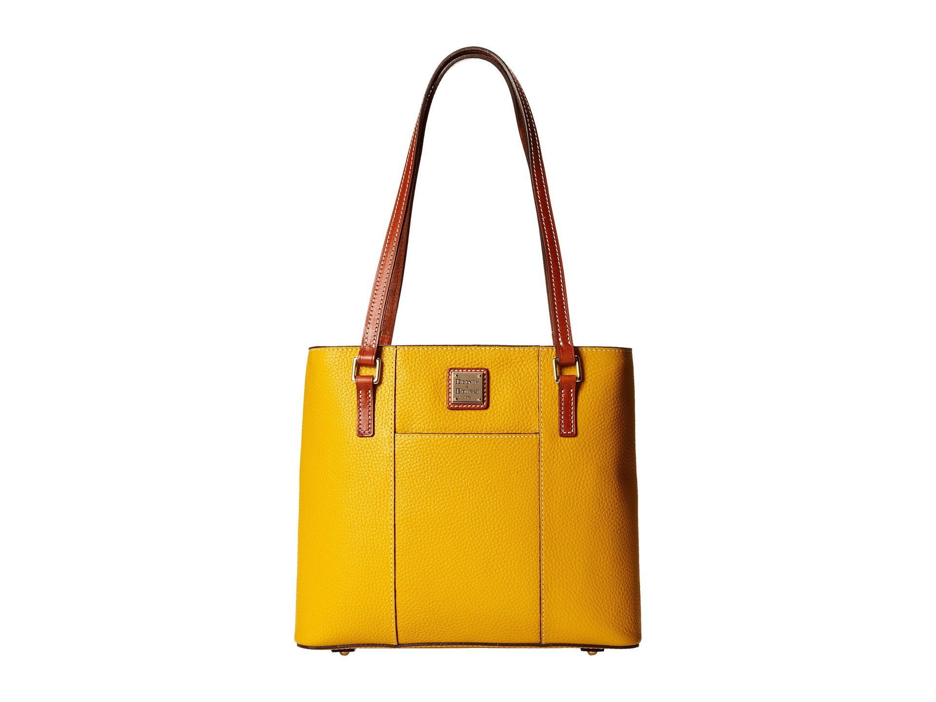 yellow dooney and bourke handbag