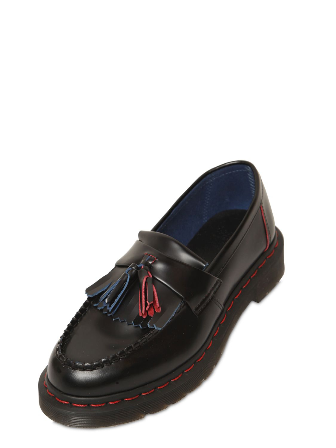 Dr. Martens 20Mm Core Leroy Leather Loafers in Black for Men | Lyst