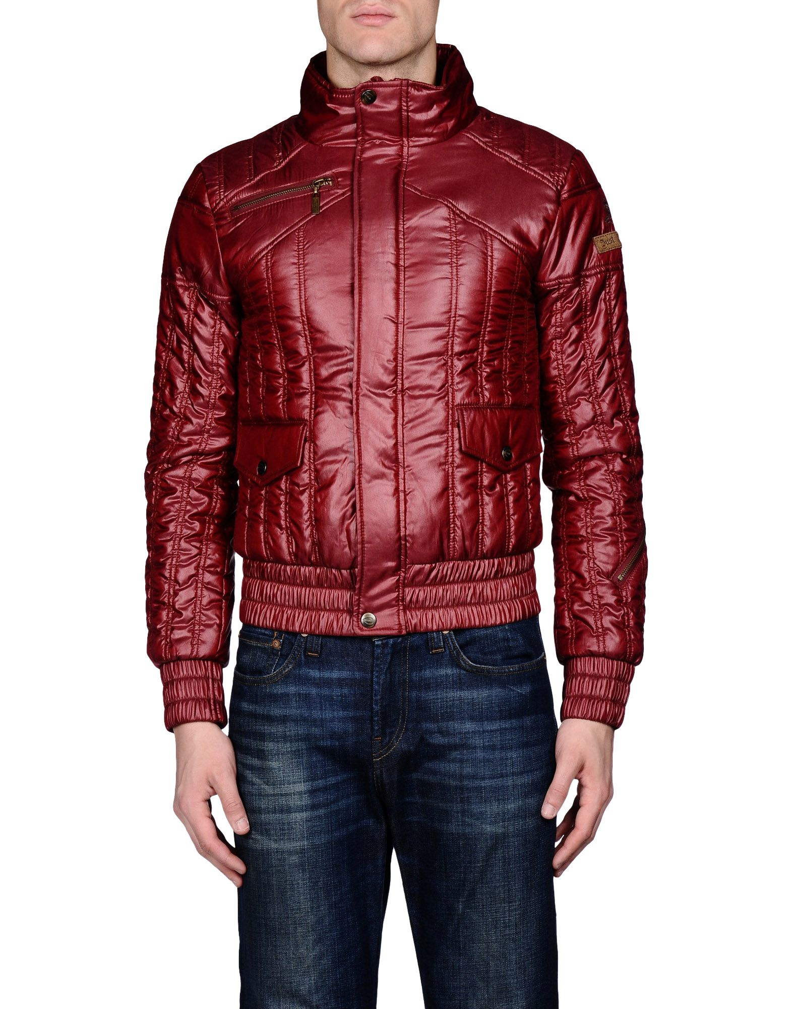 Lyst - Just cavalli Jacket in Red for Men