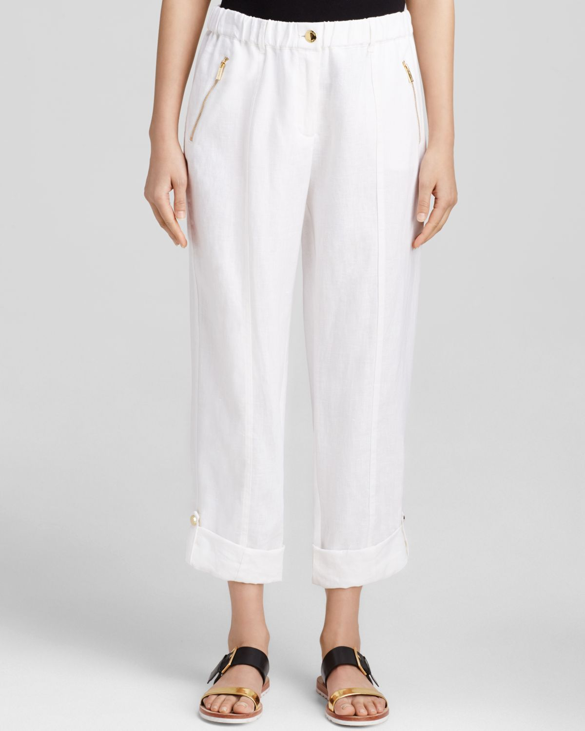 calvin klein linen pants