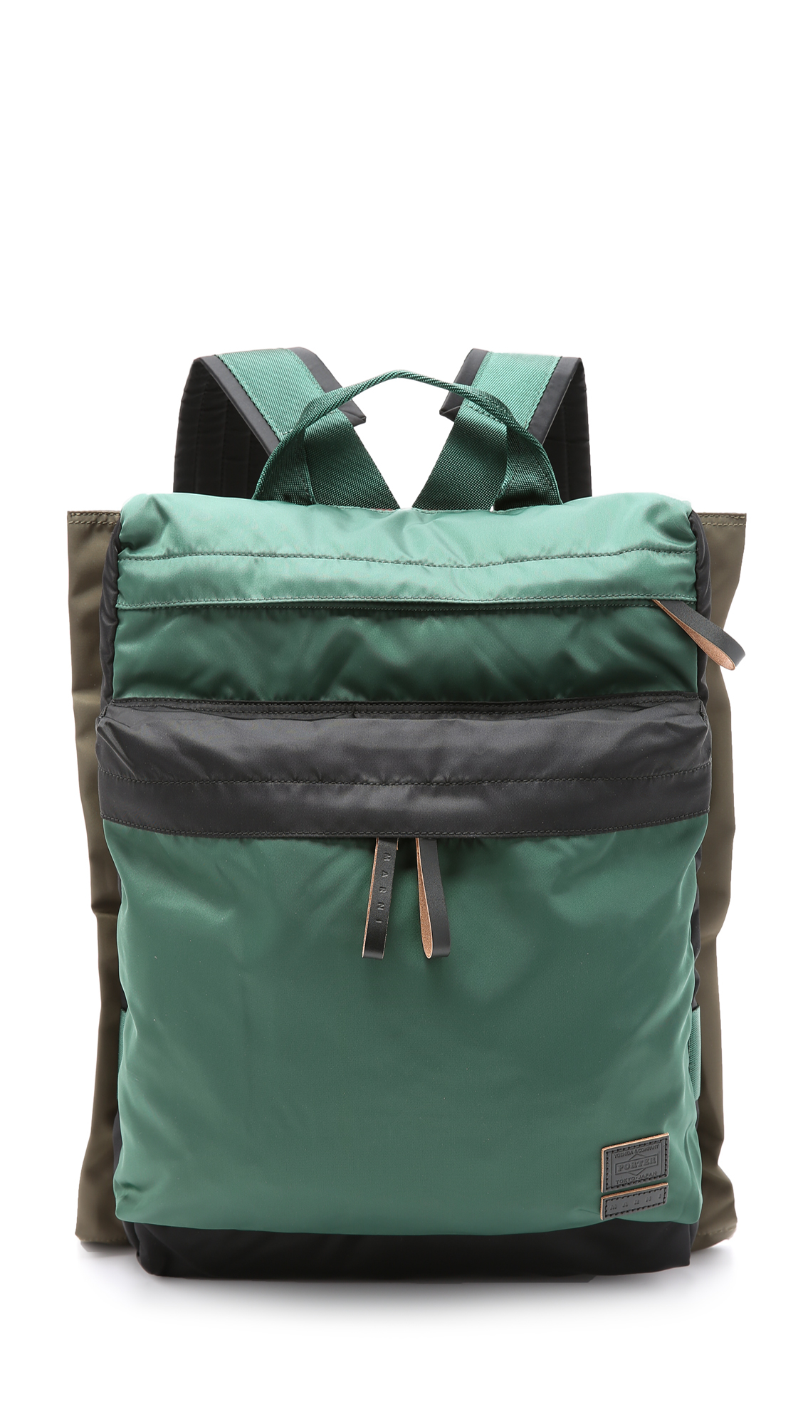 Marni Porter X Backpack in Green for Men - Lyst