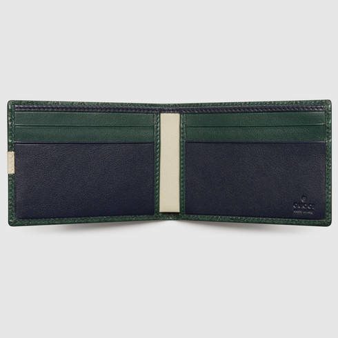 Gucci Card Case Guccissima Green