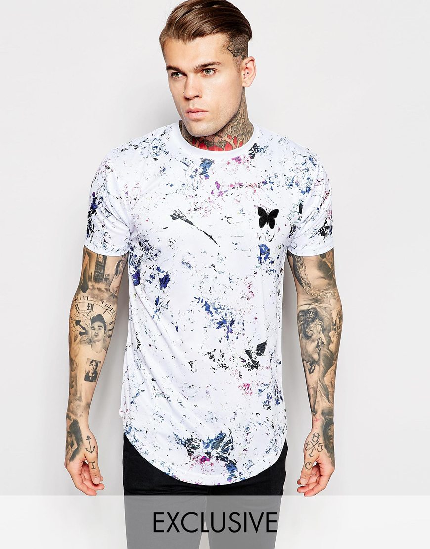 Good For Nothing T-shirt In Paint Splatter Print Exclusive To Asos in White  for Men | Lyst