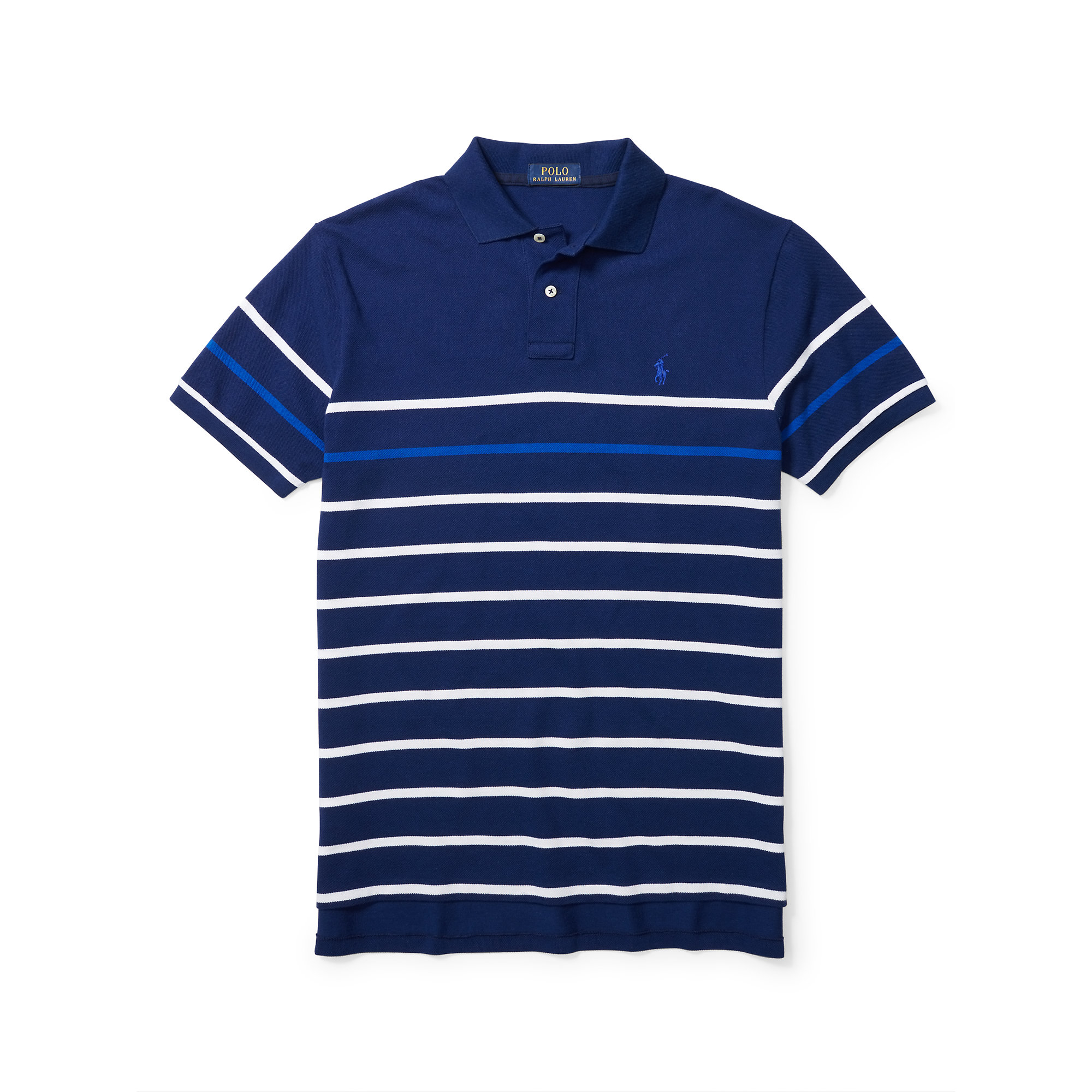 Polo Ralph Lauren Cotton Classic-fit Striped Polo Shirt in Blue for Men ...